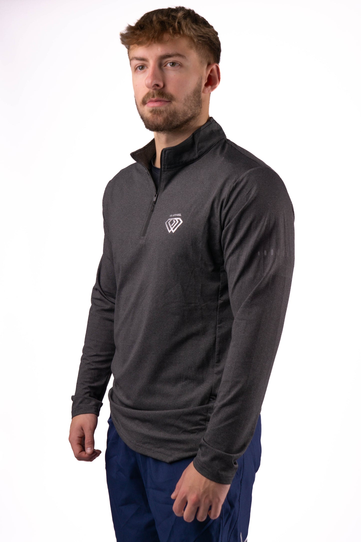 MK Viribus long sleeve 1/4 Zip - black