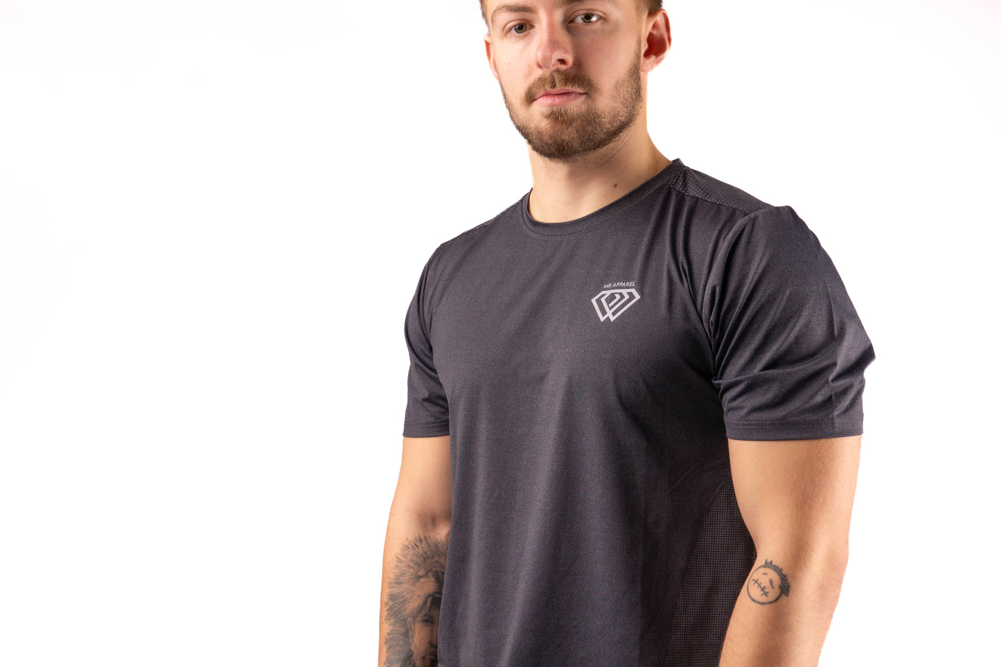 MK Viribus performance gym t-shirt - hemp black