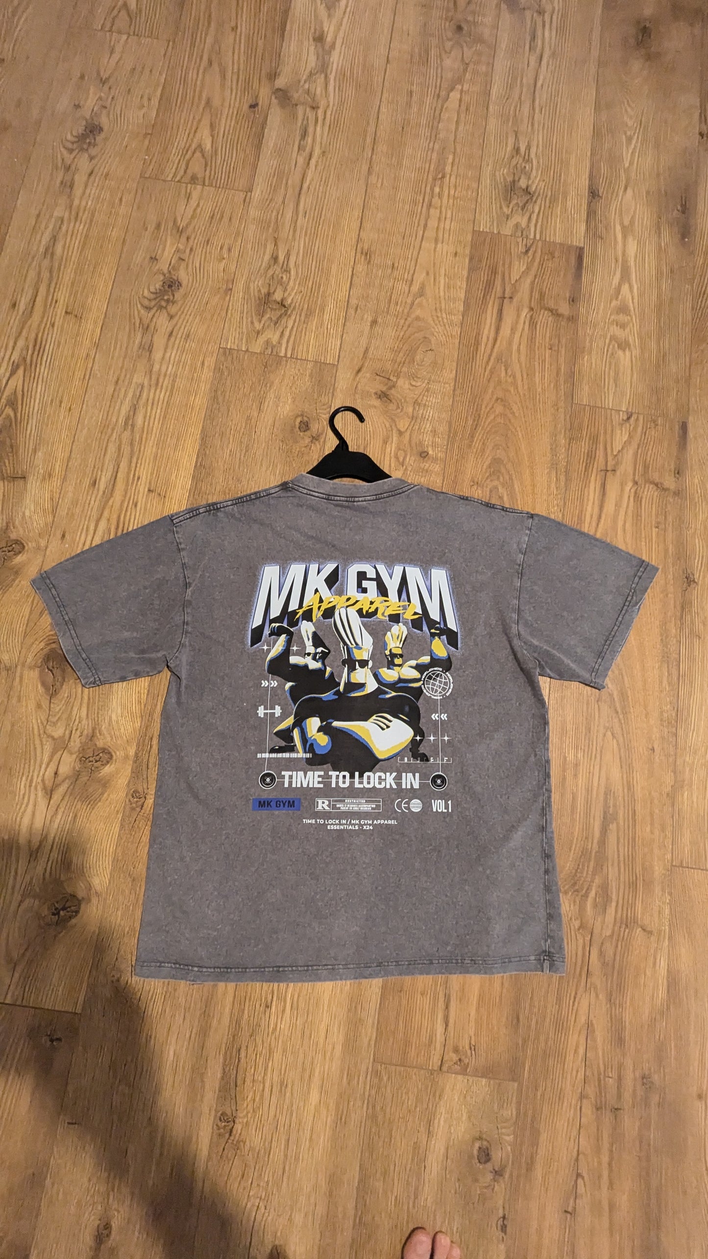 MK Graphic Tee - Light Grey