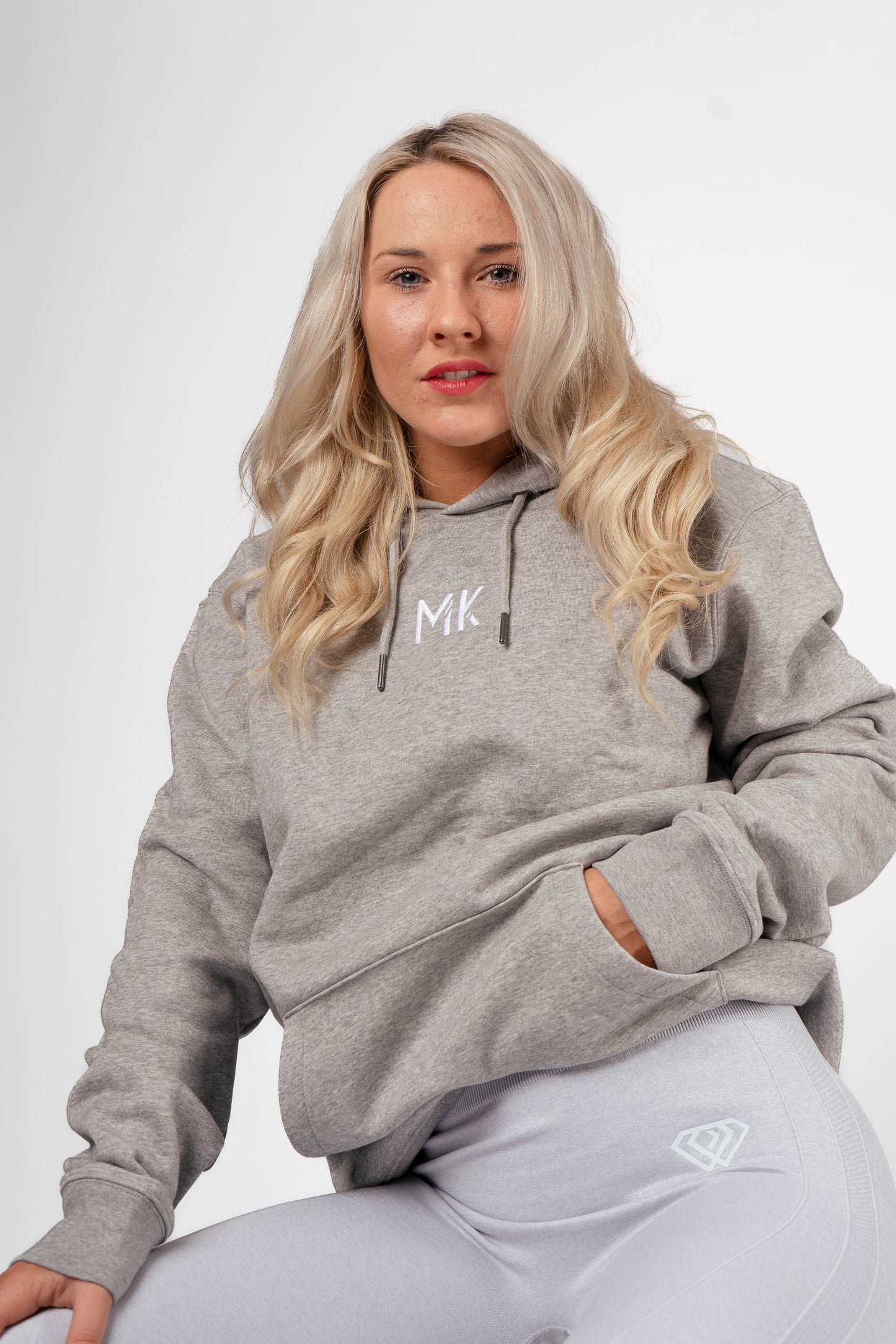 MK Hoodie - Grey Heather