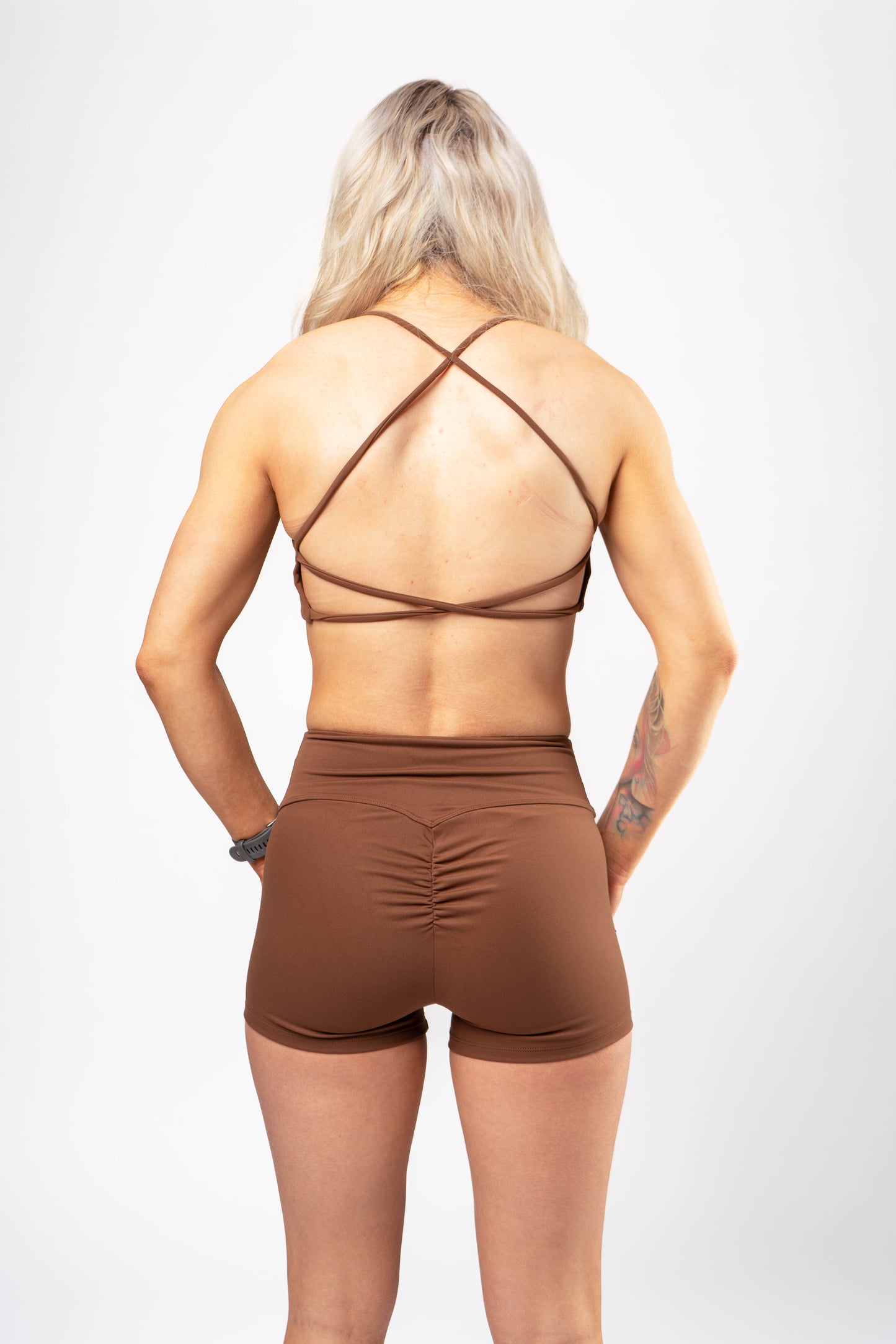 MK Motion Seamless Shorts - Vanilla Brown